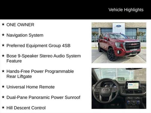 2022 GMC Yukon 4WD AT4