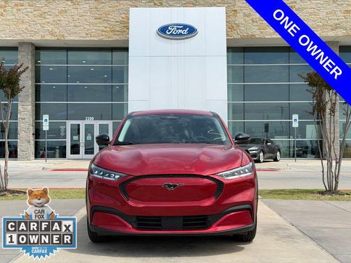Rapid Red Tinted 2023 Ford Mustang Mach-E Select