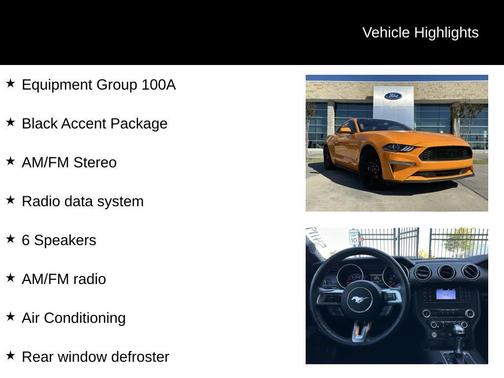 2019 Ford Mustang EcoBoost