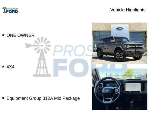 Gray 2025 Ford Bronco Outer Banks