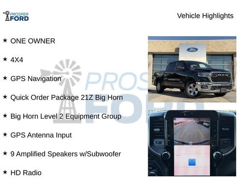 2025 RAM 1500 Big Horn/Lone Star