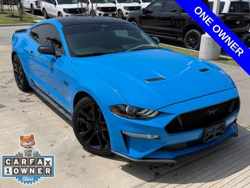 Grabber Blue Metallic 2023 Ford Mustang GT Premium