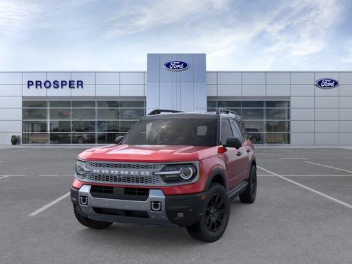 Ruby Red Tinted 2026 Ford Bronco Sport Badlands