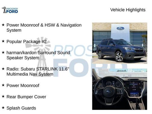 Abyss Blue Pearl 2020 Subaru Outback Limited