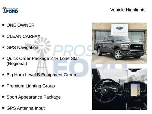 2023 RAM 1500 Big Horn/Lone Star