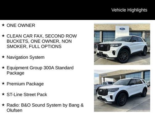 2025 Ford Explorer ST-Line