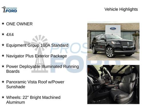 Infinite Black 2024 Lincoln Navigator Premiere