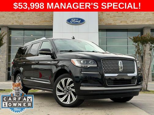 Infinite Black 2024 Lincoln Navigator Premiere