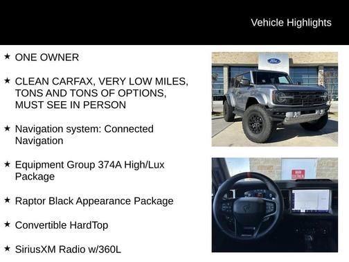 2024 Ford Bronco Raptor