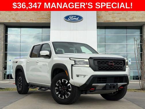 Glacier White 2023 Nissan Frontier PRO-4X