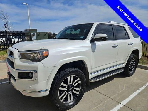 Super White 2019 Toyota 4Runner Limited