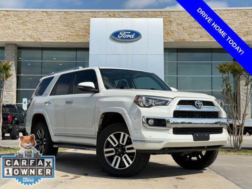 Super White 2019 Toyota 4Runner Limited SUV