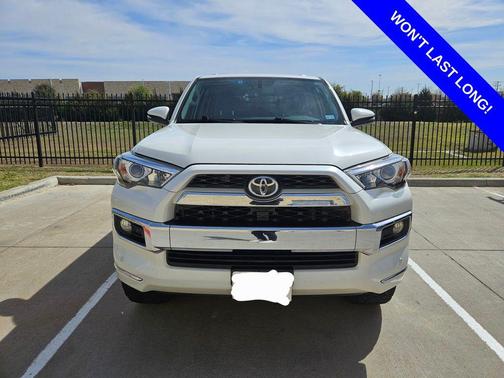 Super White 2019 Toyota 4Runner Limited