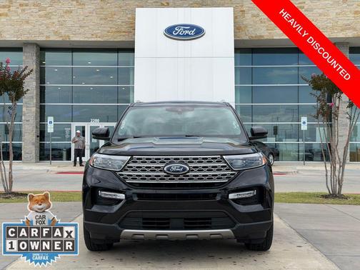 Agate Black 2024 Ford Explorer Limited