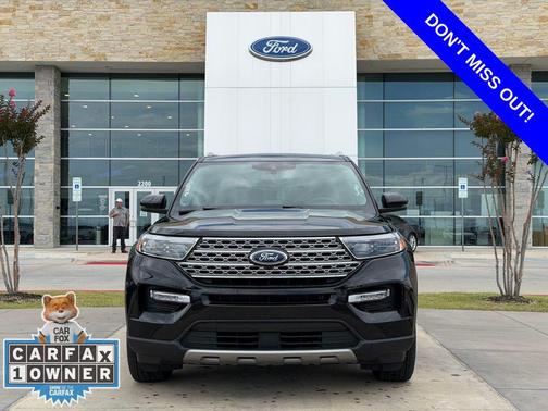 Agate Black 2024 Ford Explorer Limited