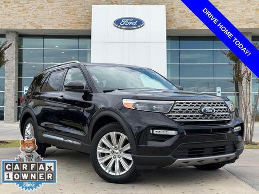 Agate Black 2024 Ford Explorer Limited
