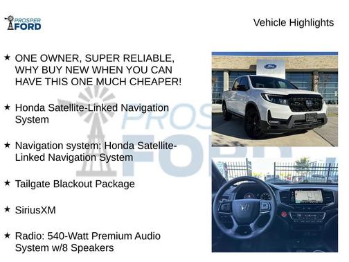 2025 Honda Ridgeline Black