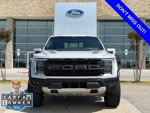 White Metallic 2025 Ford F-150 Raptor