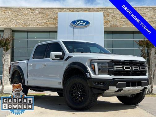 White Metallic 2025 Ford F-150 Raptor