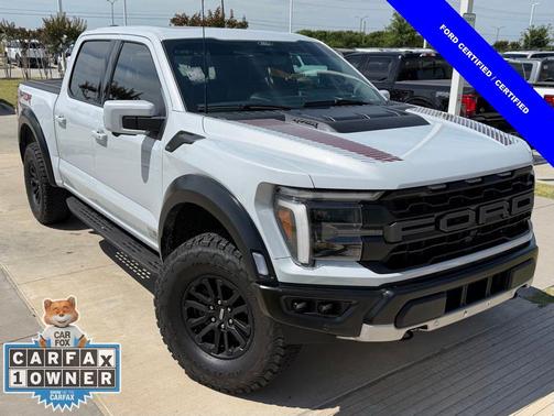 White Metallic 2025 Ford F-150 Raptor