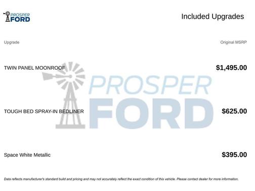White Metallic 2025 Ford F-150 Raptor