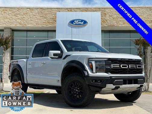 White Metallic 2025 Ford F-150 Raptor
