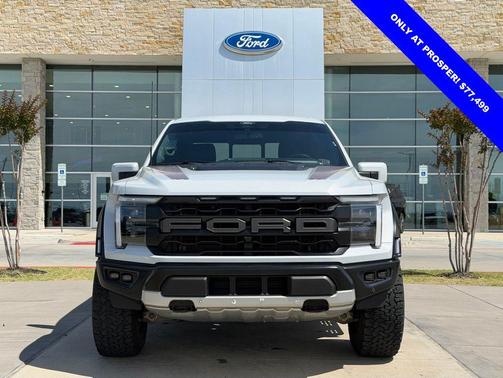 White Metallic 2025 Ford F-150 Raptor