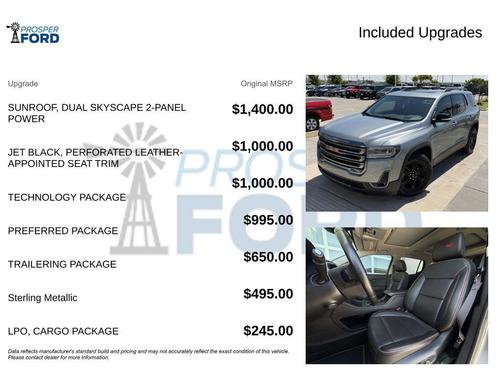 Sterling 2023 GMC Acadia AWD AT4