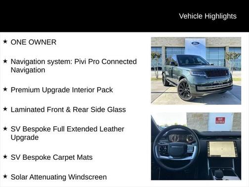 2025 Land Rover Range Rover P400 SE