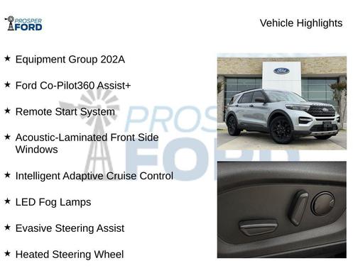 Iconic Silver 2021 Ford Explorer XLT