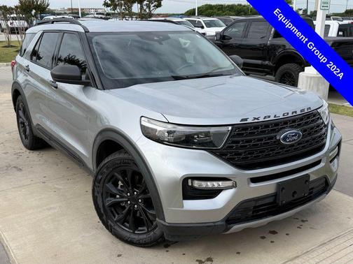 Iconic Silver 2021 Ford Explorer XLT