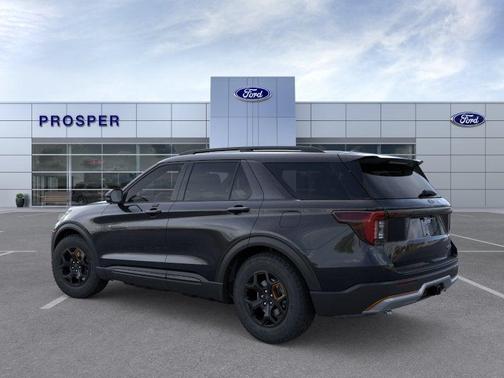 Agate Black 2026 Ford Explorer Tremor
