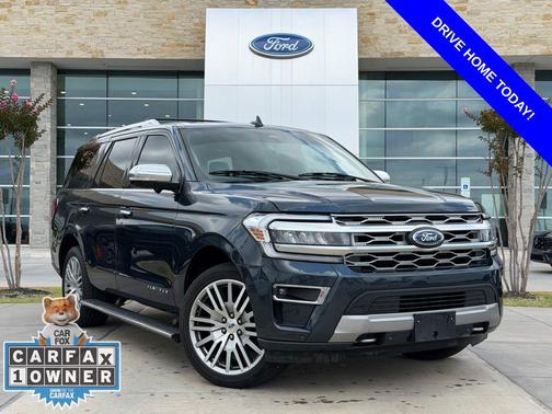 Blue Metallic 2023 Ford Expedition Platinum