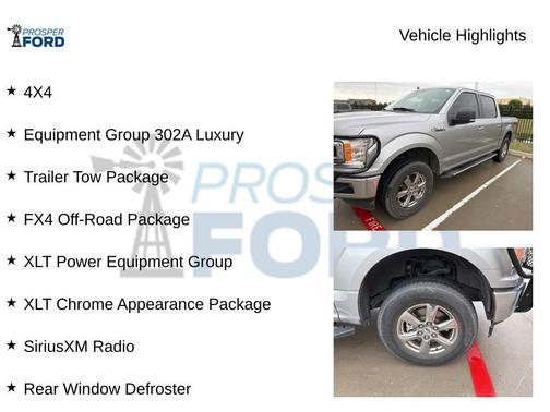 Iconic Silver 2020 Ford F-150 XLT