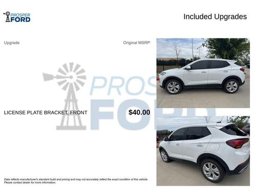 Summit White 2025 Buick Encore GX Preferred