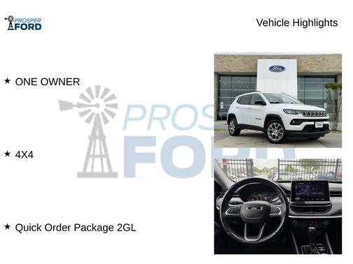 Bright White 2022 Jeep Compass Latitude Lux