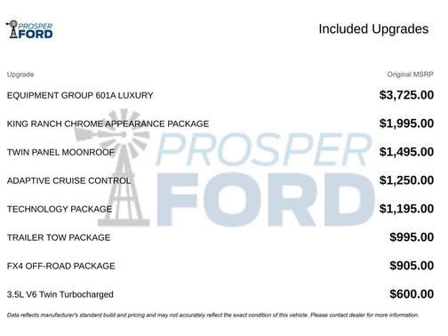 Oxford White 2020 Ford F-150 King Ranch