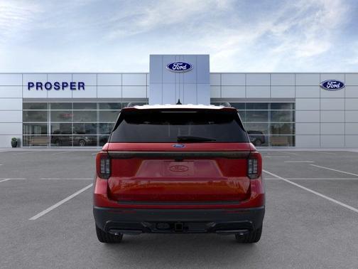 Rapid Red Tinted 2026 Ford Explorer ST-Line