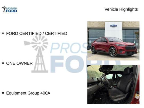 Rapid Red Tinted 2023 Ford Mustang Mach-E GT