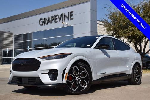 Space White Metallic 2023 Ford Mustang Mach-E GT