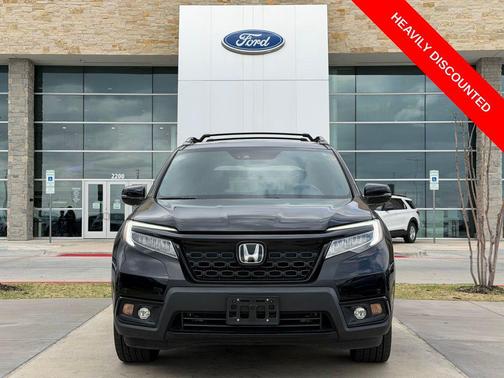 Black 2021 Honda Passport AWD Elite