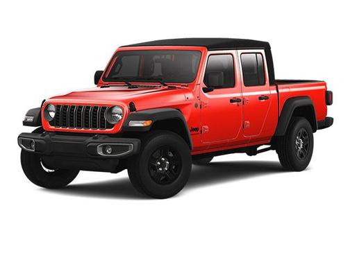 Firecracker Red Clearcoat 2024 Jeep Gladiator Texas Trail