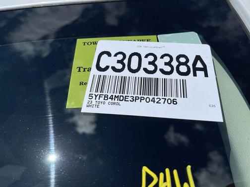Wind Chill Pearl 2023 Toyota Corolla LE