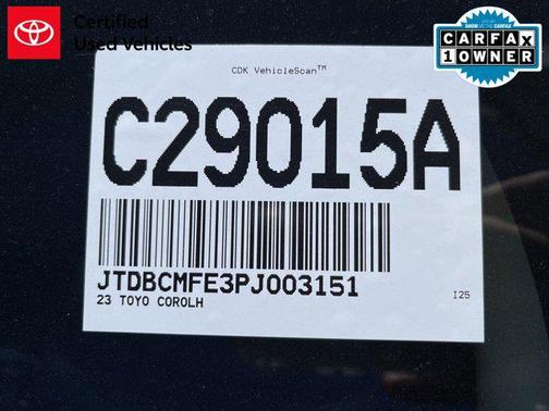 2023 Toyota Corolla Hybrid LE