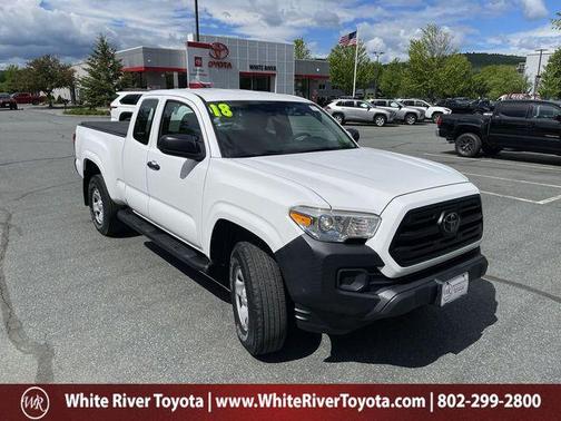 Super White 2018 Toyota Tacoma SR