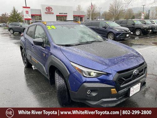 Sapphire Blue Pearl 2024 Subaru Crosstrek Wilderness