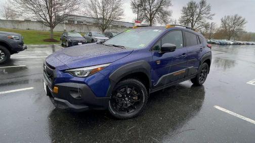 Sapphire Blue Pearl 2024 Subaru Crosstrek Wilderness