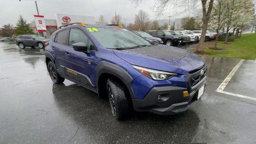 Sapphire Blue Pearl 2024 Subaru Crosstrek Wilderness