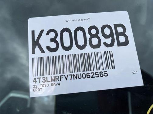 Magnetic Gray Metallic 2022 Toyota RAV4 Hybrid LE