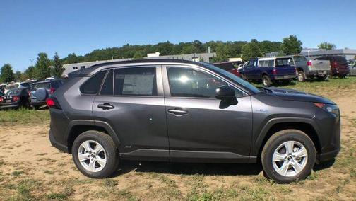 Magnetic Gray Metallic 2019 Toyota RAV4 Hybrid LE